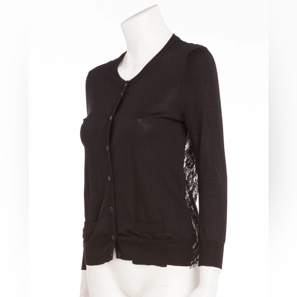 Dolce & Gabbana Silk Lace Back Cardigan XS-S - Picture 2 of 9